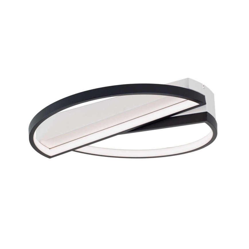 Lámpara de techo LED regulable OLGA LED/28W/230V negro/blanco