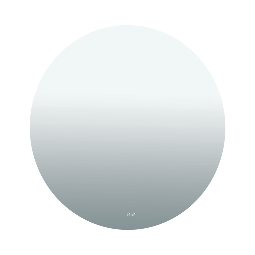 Espejo de baño de pared calefactado con iluminación LED FOCUS LED/30W/230V 3000/4200/6000K Ø 100 cm IP44