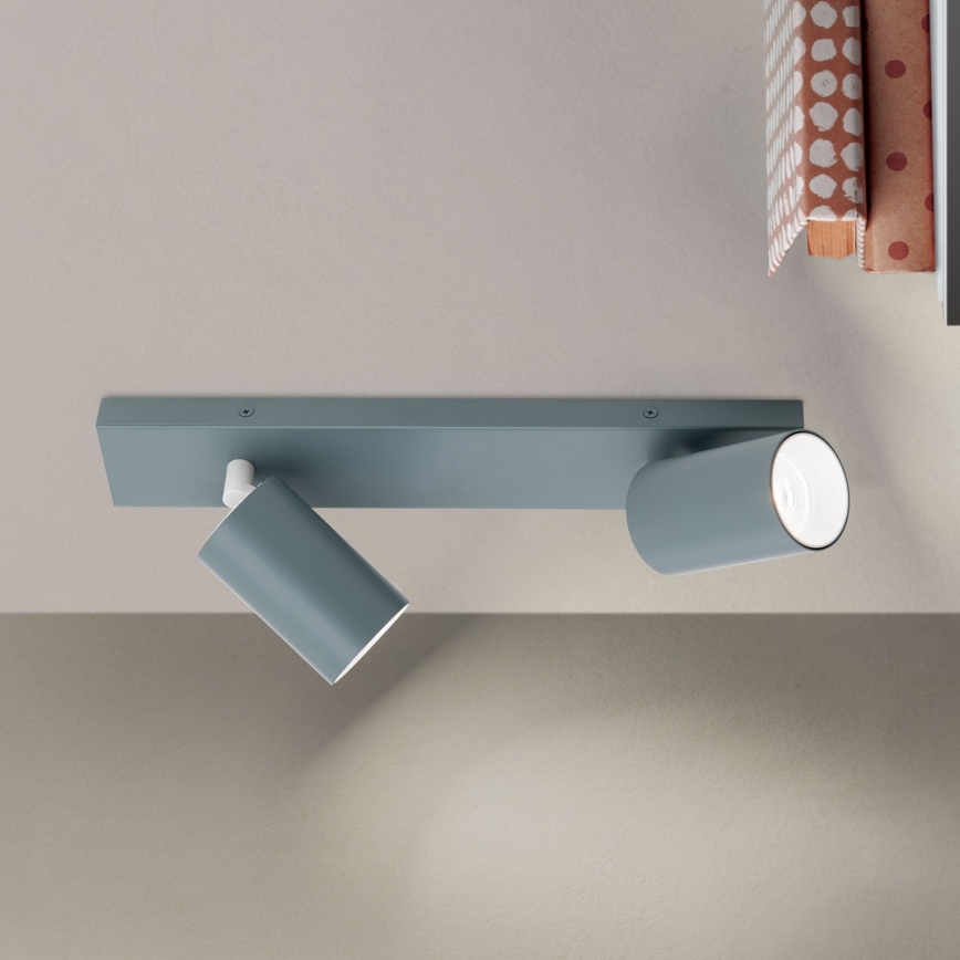 Foco orientable PENN 2xGU10/13W/230V, gris