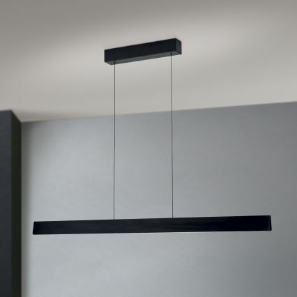 Lámpara colgante LED regulable en cable TARA LED/44W/230V 2700/3800/4500/5700K negro