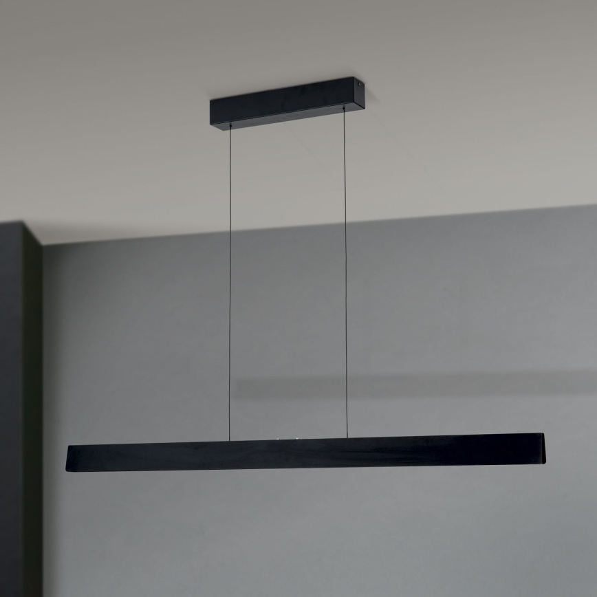 Lámpara colgante LED regulable en cable TARA LED/44W/230V 2700/3800/4500/5700K negro