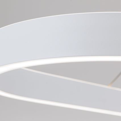 Lámpara colgante LED CARRARA con cable de suspensión, 80 W, 230 V, 2700/3000/4000 K, blanca