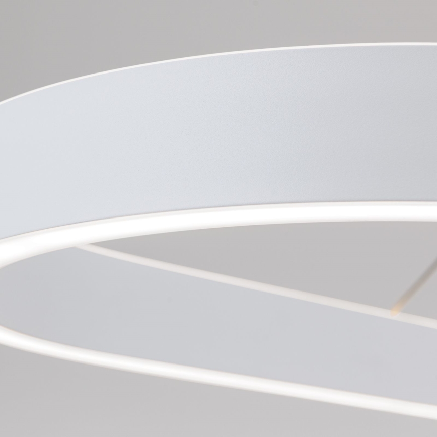 Lámpara colgante LED CARRARA con cable de suspensión, 80 W, 230 V, 2700/3000/4000 K, blanca
