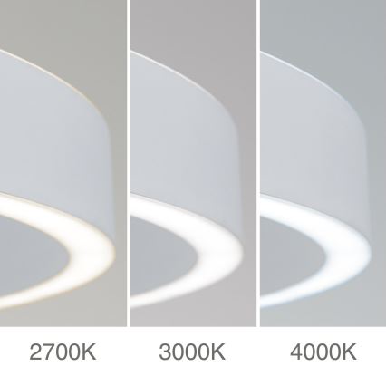 Lámpara colgante LED regulable con cable KOLK LED/80W/230V 2700/3000/4000K Ø 80 cm blanca