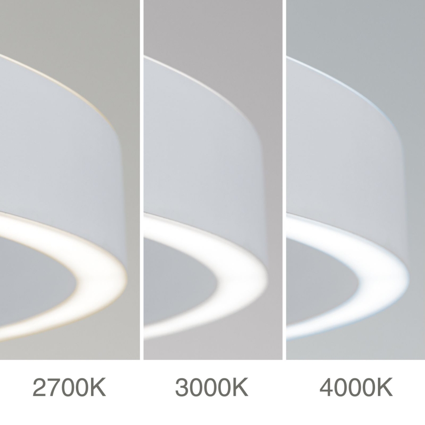 Lámpara colgante LED regulable con cable KOLK LED/60W/230V 2700/3000/4000K diámetro 60 cm blanca