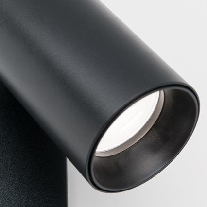 Lámpara de focos SEAN 3xGU10/13W/230V negra