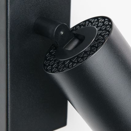 Lámpara de focos SEAN 3xGU10/13W/230V negra