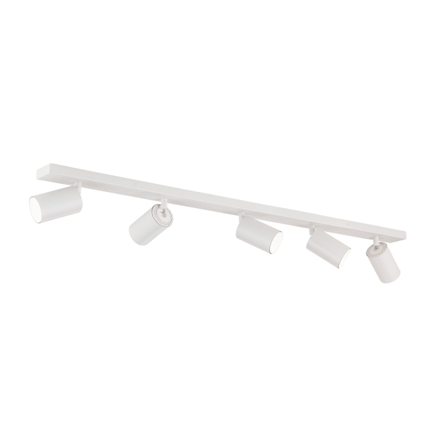 Lámpara de focos orientables SEAN 5xGU10/13W/230V blanca