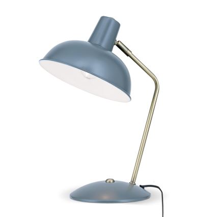 Lámpara de mesa FEDRA 1xE14/40W/230V gris/latón