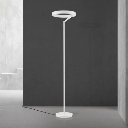Lámpara de pie LED regulable KOLK LED/40W/230V 2700/4000K blanca