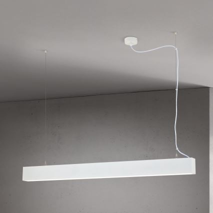 Luminaria LED de techo/colgante 2 en 1 PALKKI LED/38W/230V 3000/4000/5000K blanca