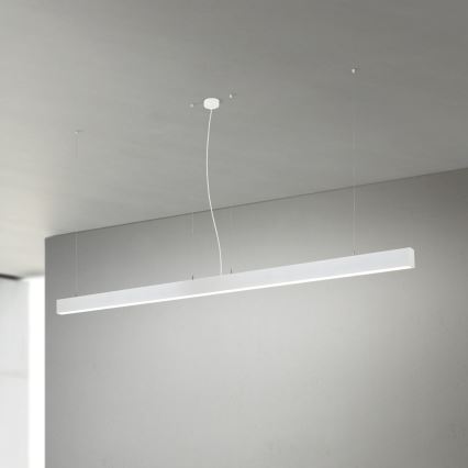 Luminaria LED de techo/colgante 2 en 1 PALKKI LED/38W/230V 3000/4000/5000K blanca