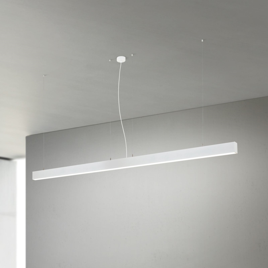 Luminaria LED de techo/colgante 2 en 1 PALKKI LED/38W/230V 3000/4000/5000K blanca