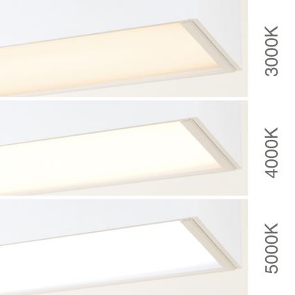 Luminaria LED de techo/colgante 2 en 1 PALKKI LED/38W/230V 3000/4000/5000K blanca
