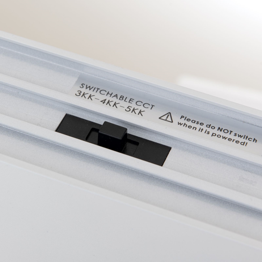 Luminaria LED de techo/colgante 2 en 1 PALKKI LED/38W/230V 3000/4000/5000K blanca