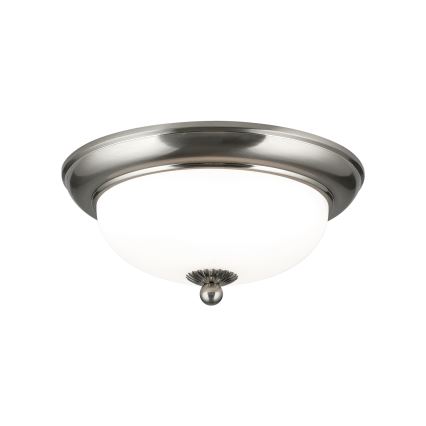 Lámpara de techo EMPIRA 2xE14/40W/230V, Ø 26,5 cm, cromo mate