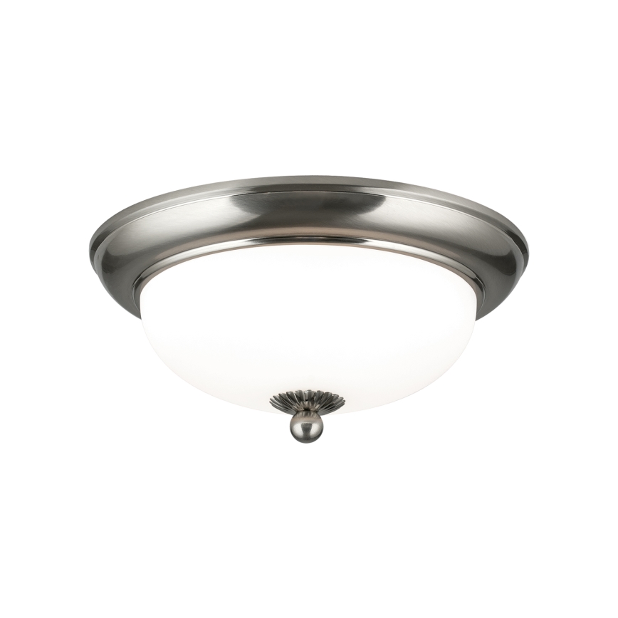 Lámpara de techo EMPIRA 2xE14/40W/230V, Ø 26,5 cm, cromo mate