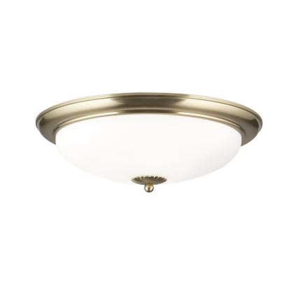 Lámpara de techo EMPIRA 3xE27/40W/230V Ø 48 cm latón