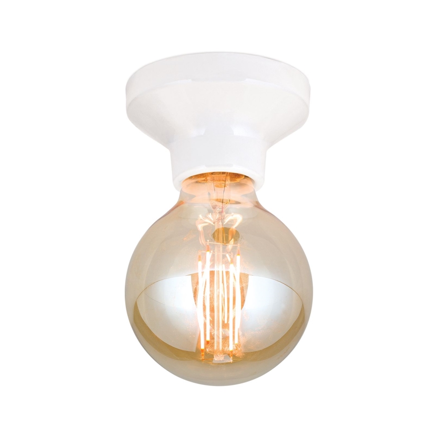 Lámpara de techo FROST 1xE27/60W/230V blanca