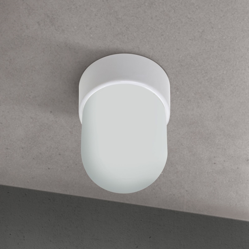 Lámpara de techo OSTIA 1xE27/40W/230V Ø 9,8 cm blanca
