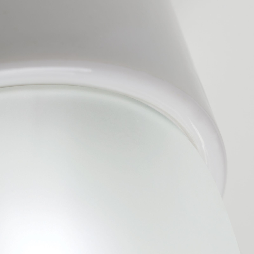 Lámpara de techo OSTIA 1xE27/40W/230V Ø 9,8 cm blanca