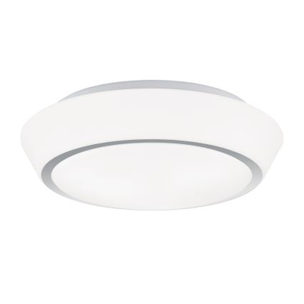 Lámpara de techo para baño TENA 3x E27 60 W 230 V Ø 38 cm IP44 blanca