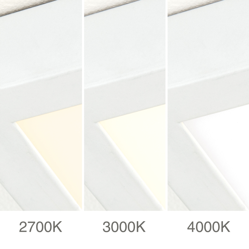 Luminaria de techo LED regulable DISC LED/30W/230V 2700/3000/4000K 39x39 cm blanco