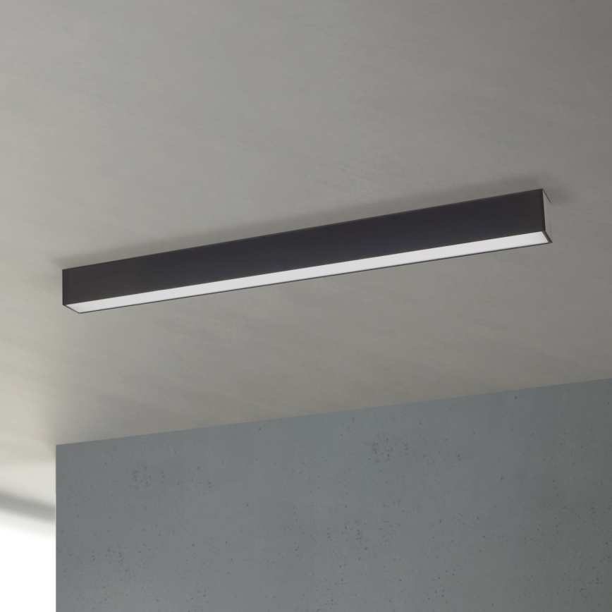 Luminaria LED 2 en 1 de techo/colgante PALKKI LED/38W/230V 3000/4000/5000K negra