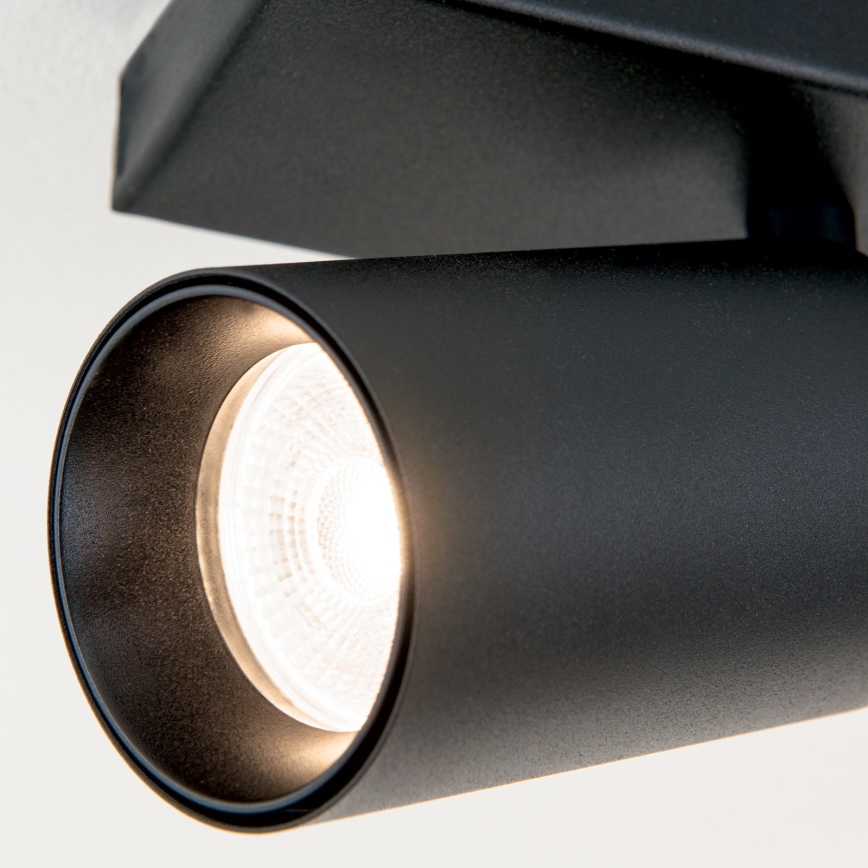 Luminaria de focos SEAN 5xGU10/13W/230V negra