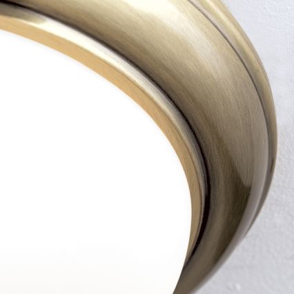 Lámpara de techo EMPIRA 2xE14/40W/230V Ø 26,5 cm, bronce
