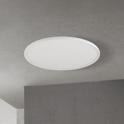 Lámpara de techo LED KANT, 66 W, 230 V, temperatura de color seleccionable 2700/3000/4000 K, Ø 80 cm, blanca
