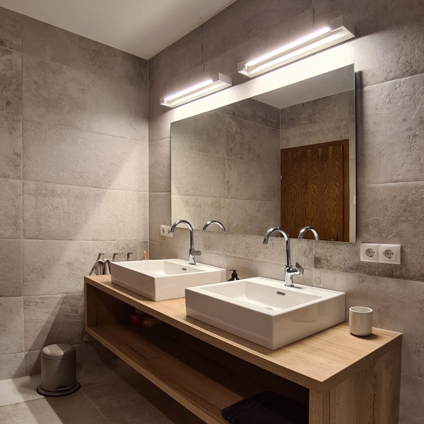 Iluminación LED para espejo de baño MARILYN LED/18W/230V 60 cm IP44 blanco