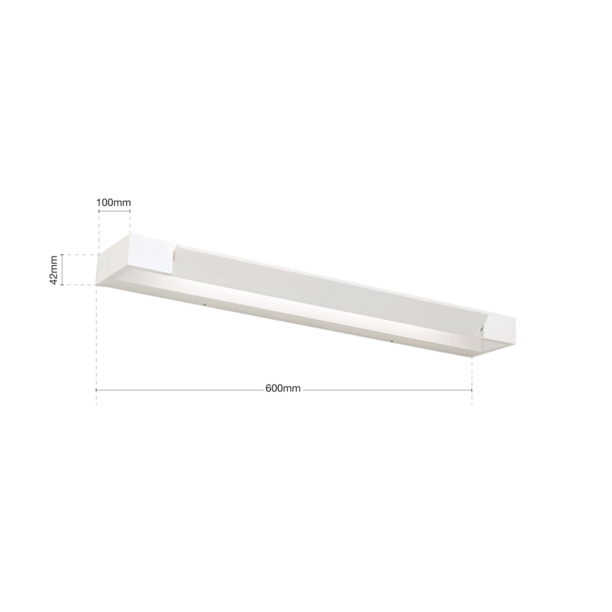 Iluminación LED para espejo de baño MARILYN LED/18W/230V 60 cm IP44 blanco