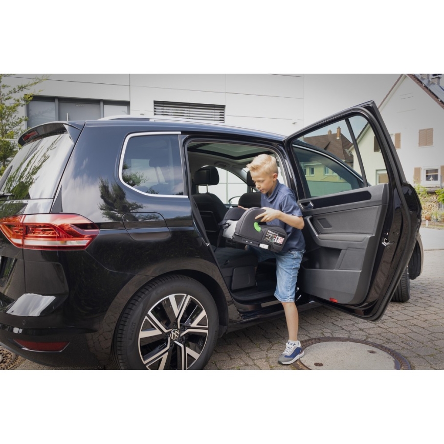 OSANN - Asiento elevador para coche LUX Isofix i-Size 126-150 cm Gris Universe