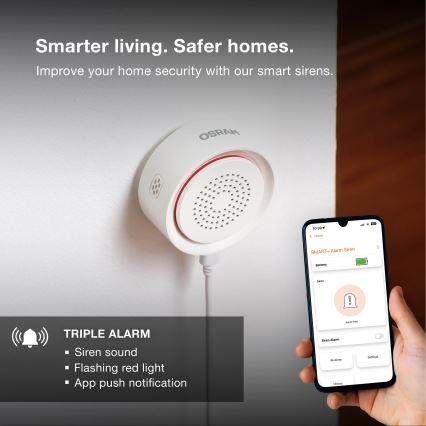 Osram - Alarma SMART+ 5V Wi-Fi