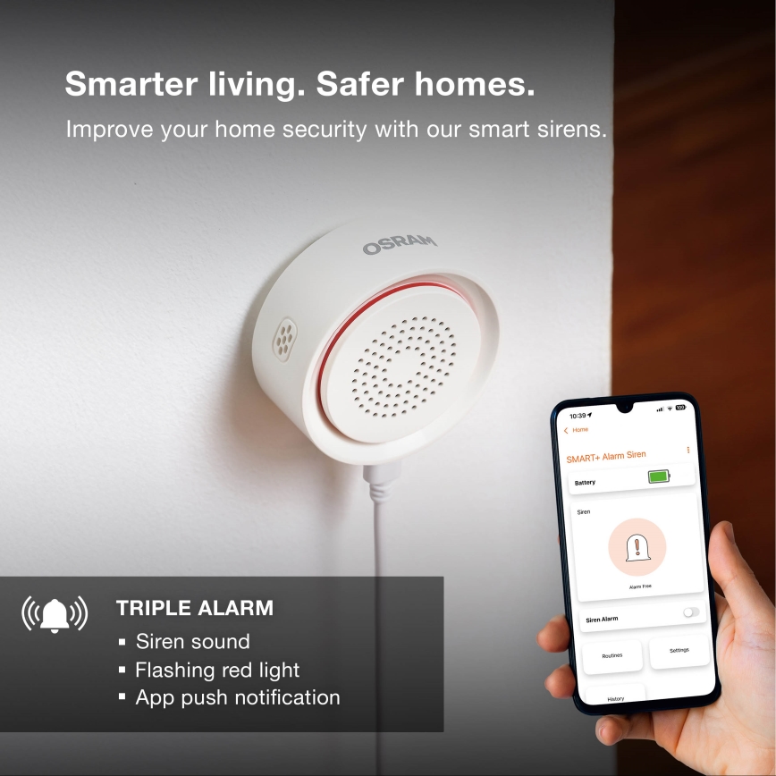 Osram - Alarma SMART+ 5V Wi-Fi