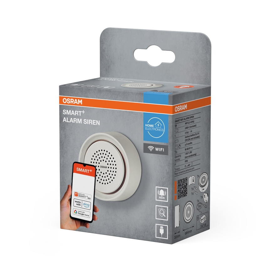 Osram - Alarma SMART+ 5V Wi-Fi