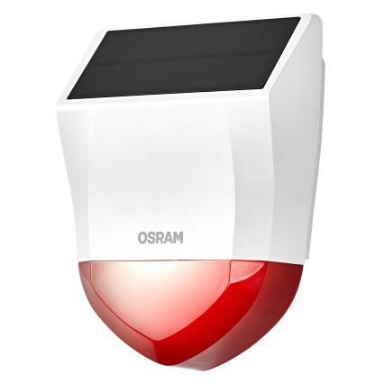Osram - Alarma solar para exteriores SMART+ 5V IP65 Wi-Fi