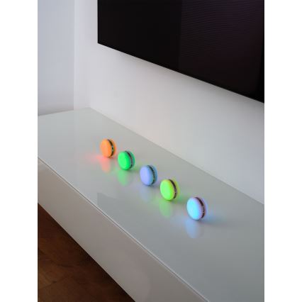 Osram - Altavoz LED RGB regulable SMART+ MACARON LED/1,75W/3,7V 450 mAh rosa