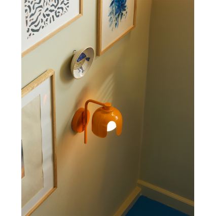 Osram - Aplique de pared DECOR COROLLE 1xG9/20W/230V naranja