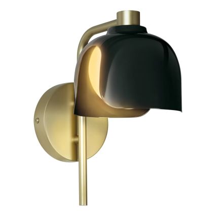 Osram - Aplique de pared DECOR COROLLE 1xG9/20W/230V negro/dorado