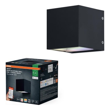 Osram - Aplique de pared exterior regulable LED RGBW SMART+ BEAM LED/8W/230V 3000-6500K IP44 Wi-Fi