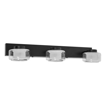 Osram - Aplique de pared para baño LED ORBIS FLAME 3xLED/5,5W/230V 3000/4000K IP44 negro