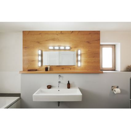 Osram - Aplique de pared LED regulable para baño SMART+ DUPLO LED/20W/230V 3000-6500K IP44 Wi-Fi