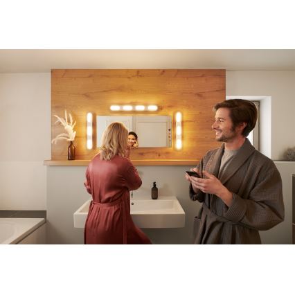 Osram - Aplique de pared LED regulable para baño SMART+ DUPLO LED/20W/230V 3000-6500K IP44 Wi-Fi