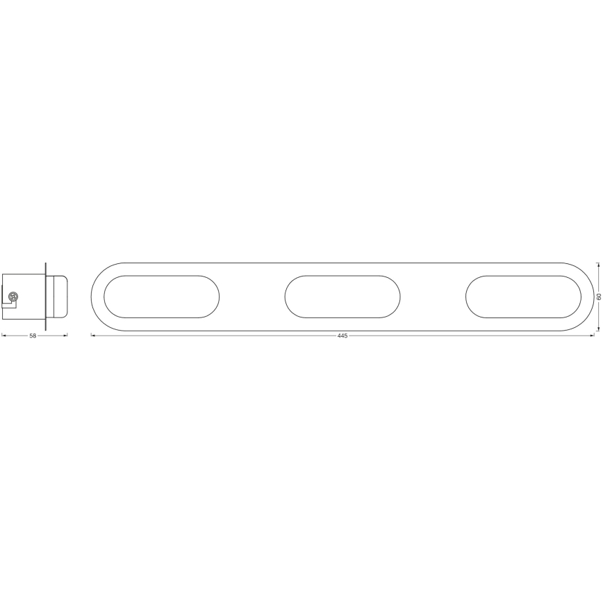 Osram - Aplique de pared LED regulable para baño SMART+ DUPLO LED/20W/230V 3000-6500K IP44 Wi-Fi