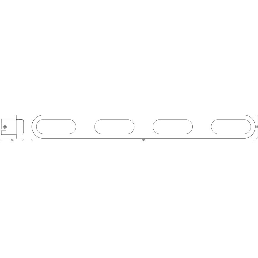 Osram - Aplique de pared LED regulable para baño SMART+ DUPLO LED/24W/230V 3000-6500K IP44 Wi-Fi