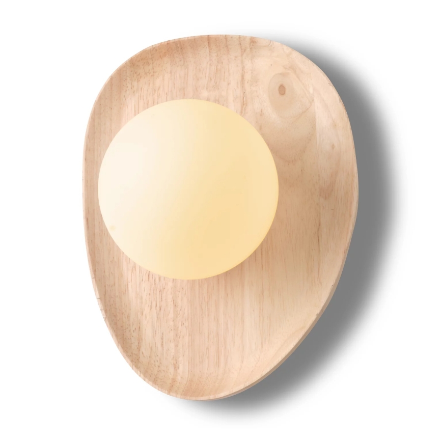 Osram - Aplique de pared WOOD NEST 1xG9/5W/230V en madera de caucho