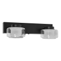 Osram - Aplique LED de pared para baño ORBIS FLAME 2xLED/5,5W/230V 3000/4000K IP44 negro