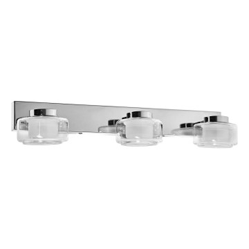 Osram - Aplique LED de pared para baño ORBIS FLAME 3xLED/5,5W/230V 3000/4000K IP44 cromo brillante